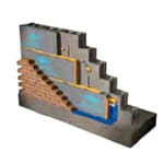 View Ultrawall SL Wall System - CMU (Block), Wall Penetration Details